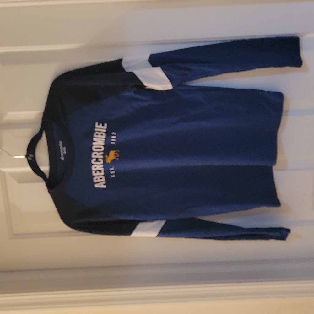 Abercrombie kids blue long sleeve tee 16 XL